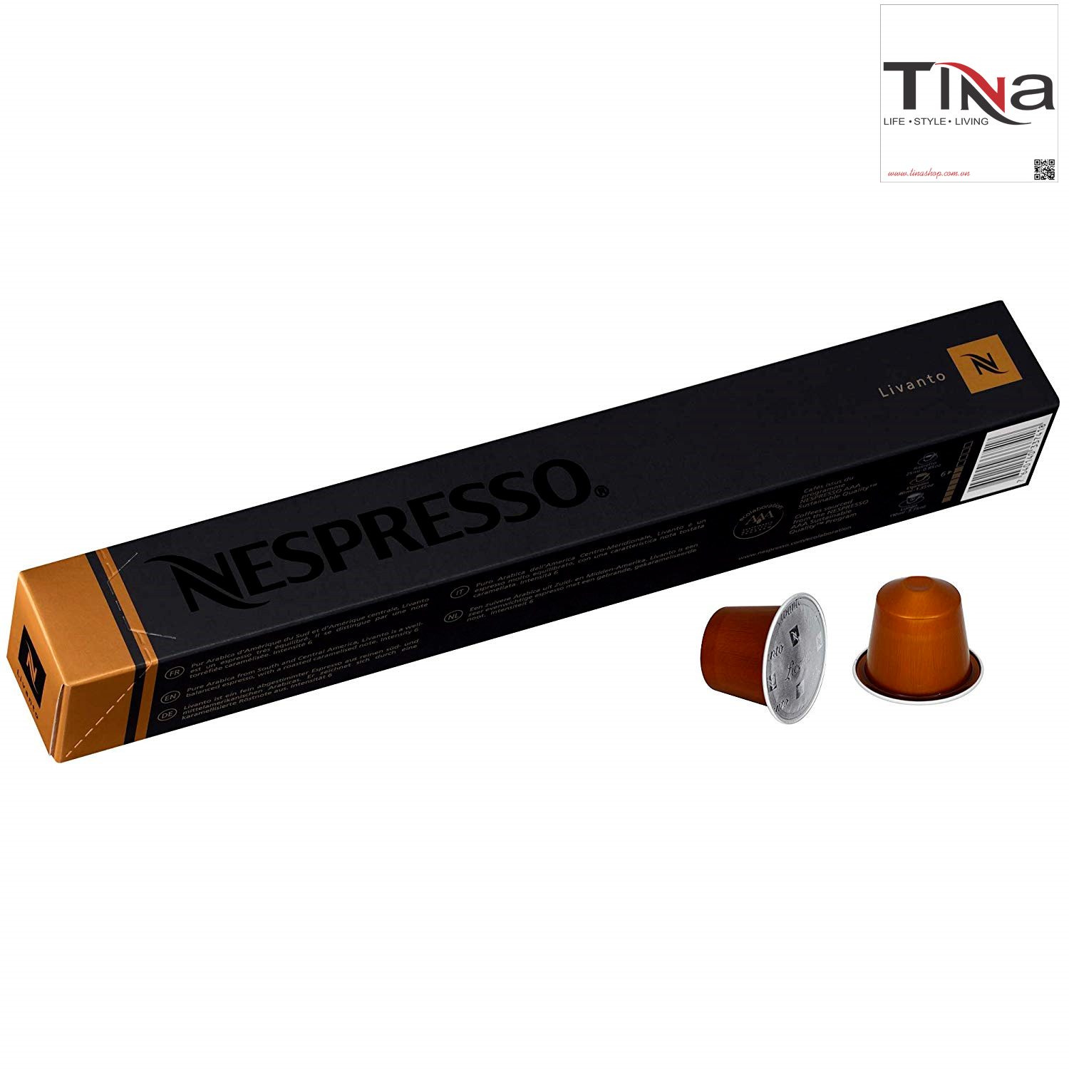 Viên nén cà phê Nespresso combo 20 hộp