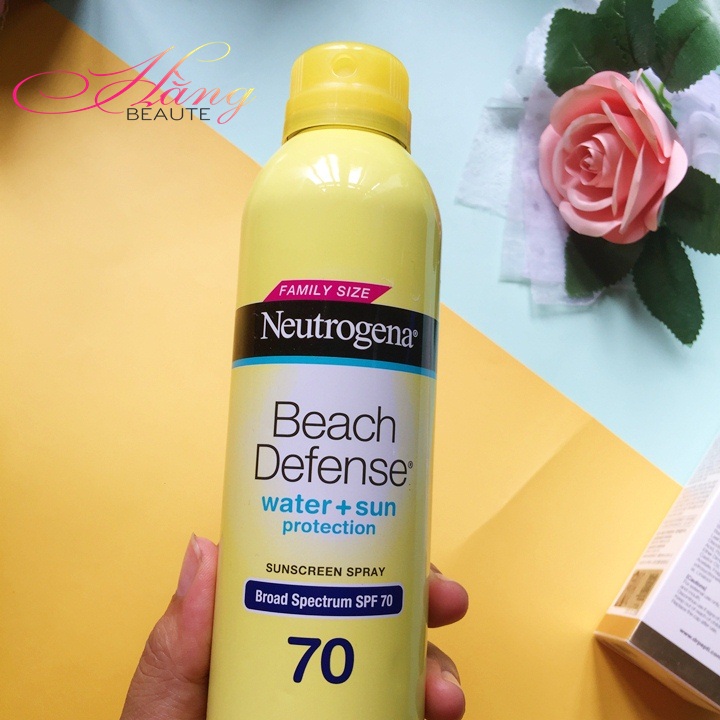 Xịt chống nắng Neutrogena Beach Defense SPF 70 240g