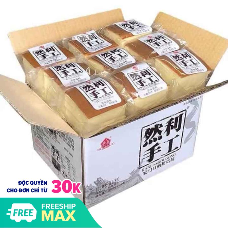 [ Mềm ngon ] Combo 4000g ( 1 THÙNG ) BÁNH SHOUGONG mông to