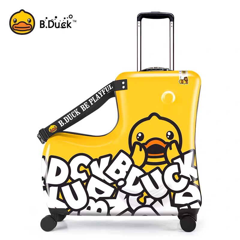 [HCM]Vali B.Duck kèm ghế ngồi cho bé (Limited Version) | Size 20