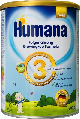Sữa bột Humana Gold 3