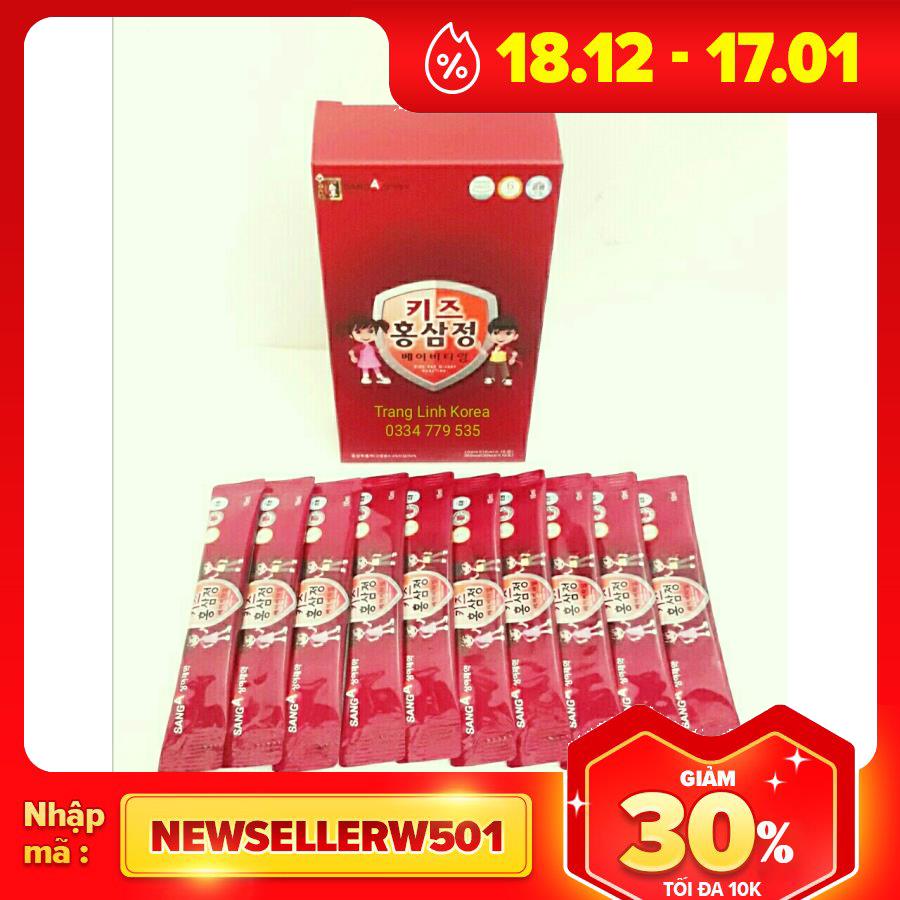Nước hồng sâm Baby Sanga hàn quốc date mới nhất