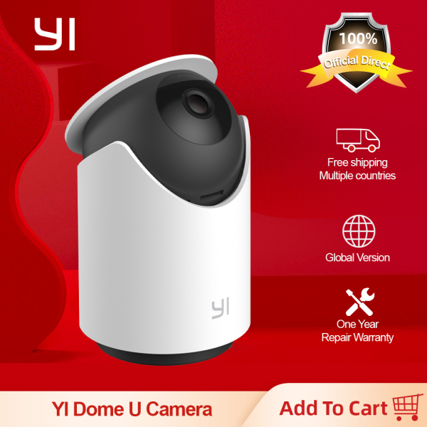 Camera IP YI Dome U 1080p (Phiên bản Châu Âu) Đàm thoại hai chiều Camera Wifi AI Chính Hãng Quốc Tế - Hàng Nhập Khẩu Giá Siêu Tốt