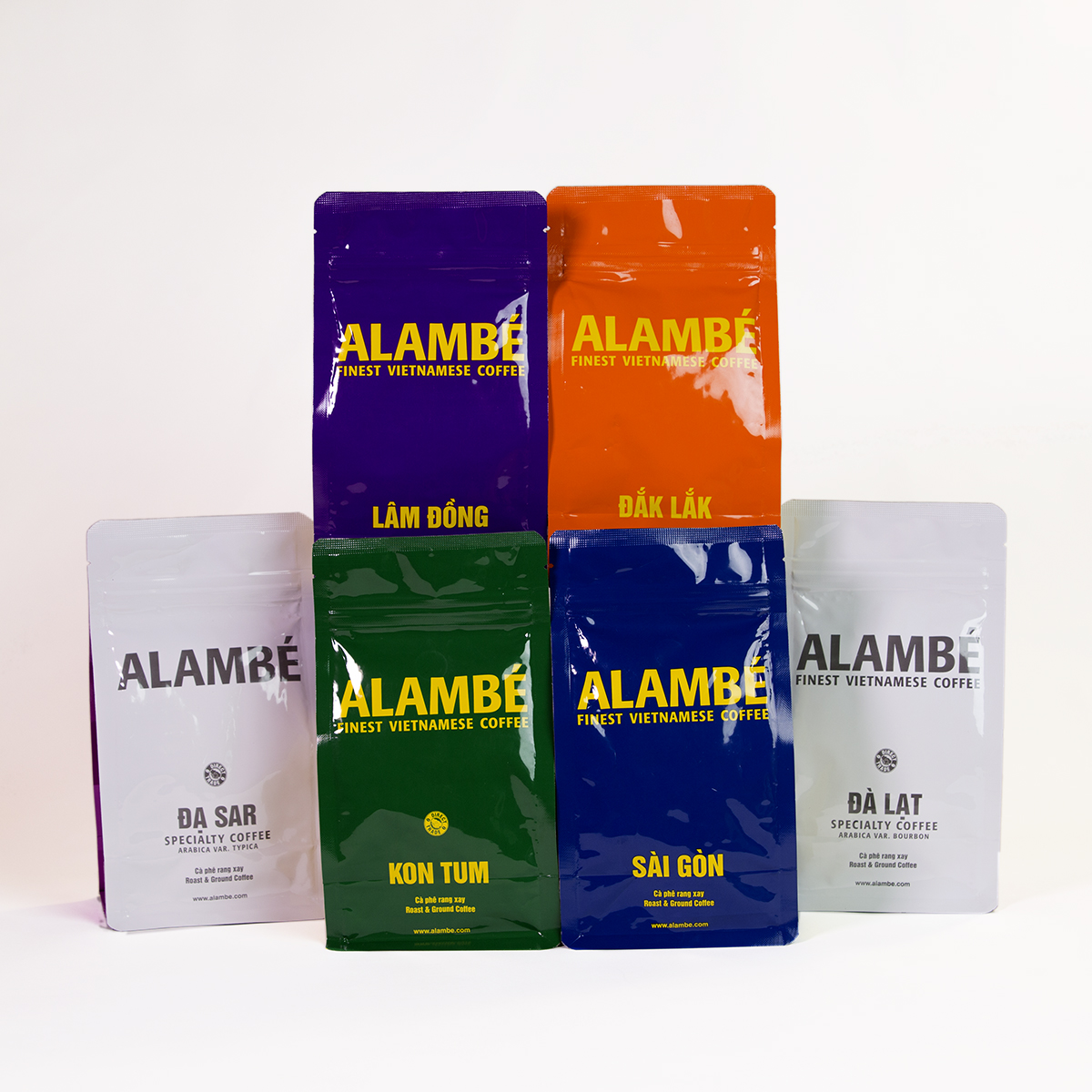 Cà phê rang xay Sài Gòn ALAMBÉ 230g