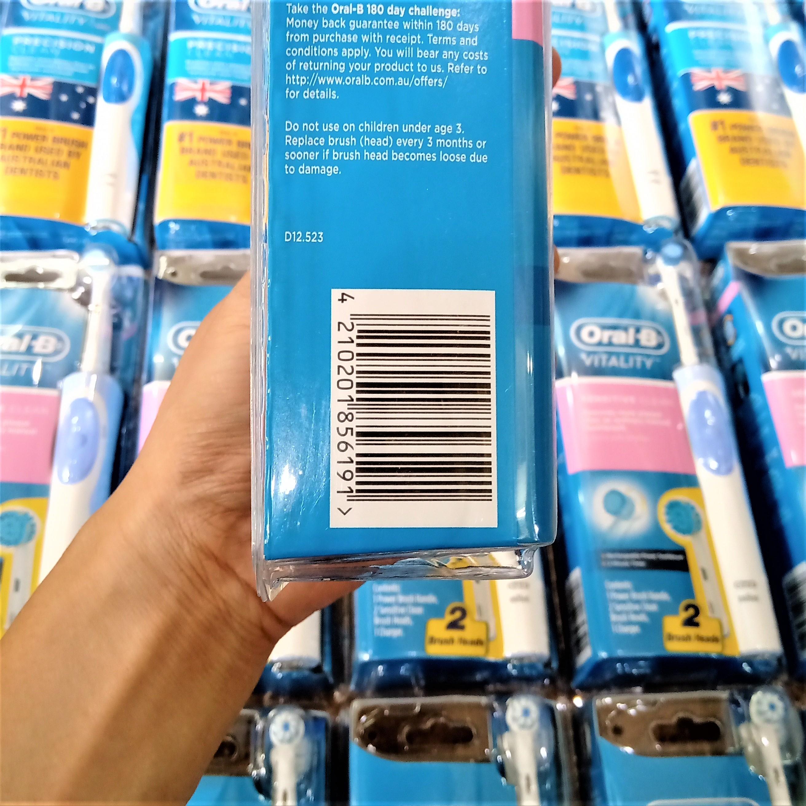 Bàn chải điện Oral-B Sensitive Clean Úc
