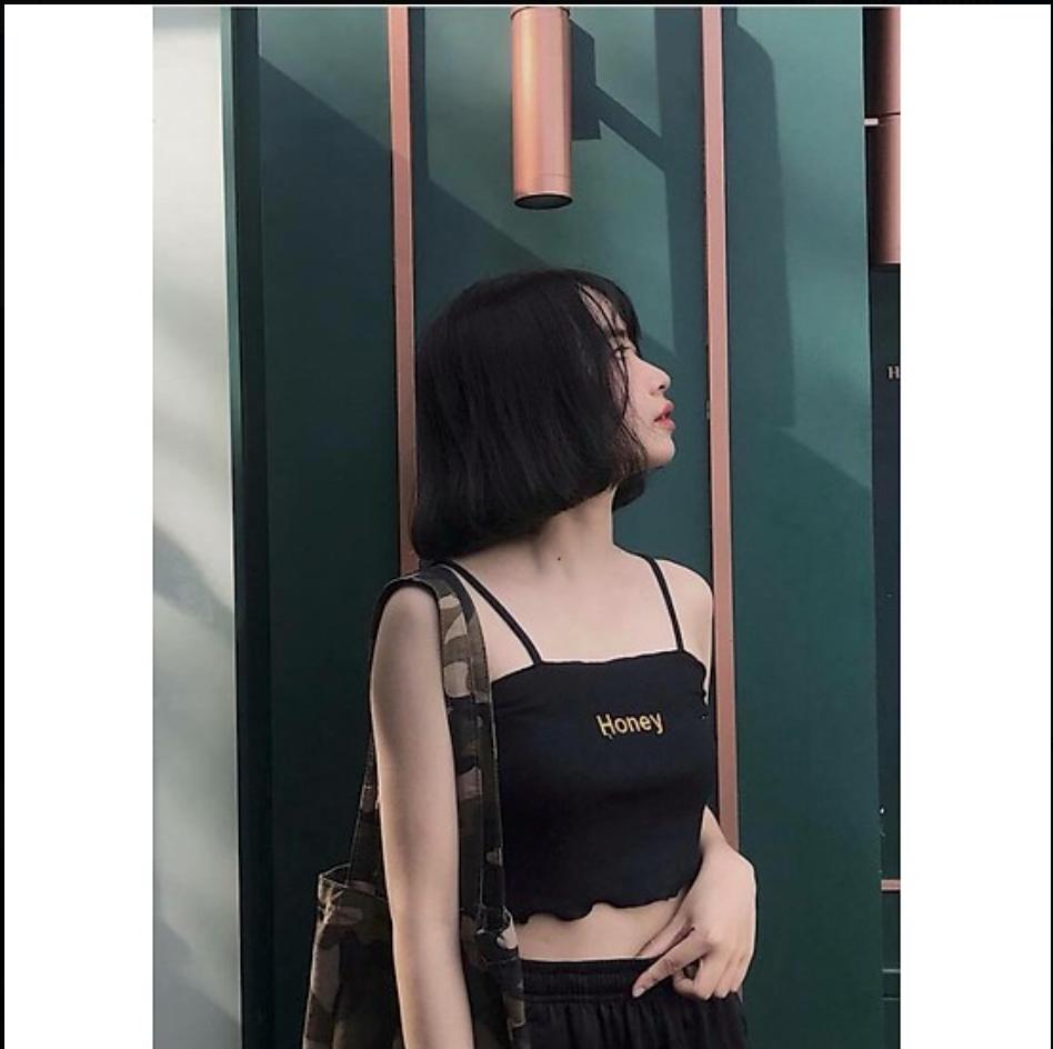 [HCM]ÁO HAI DÂY HONEY NỮ THỜI TRANG