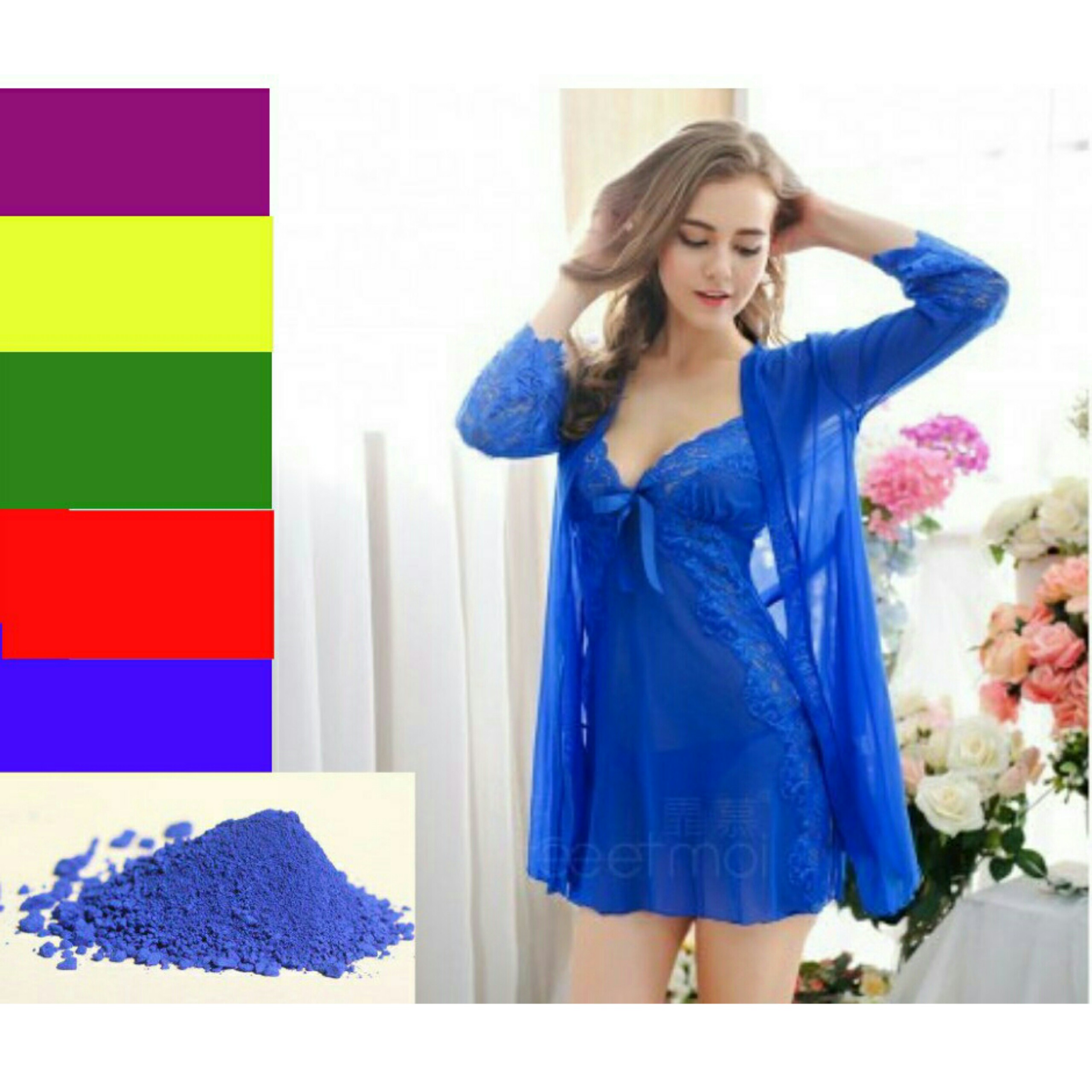 Thuốc Nhuộm Quần Áo màu Xanh Biển