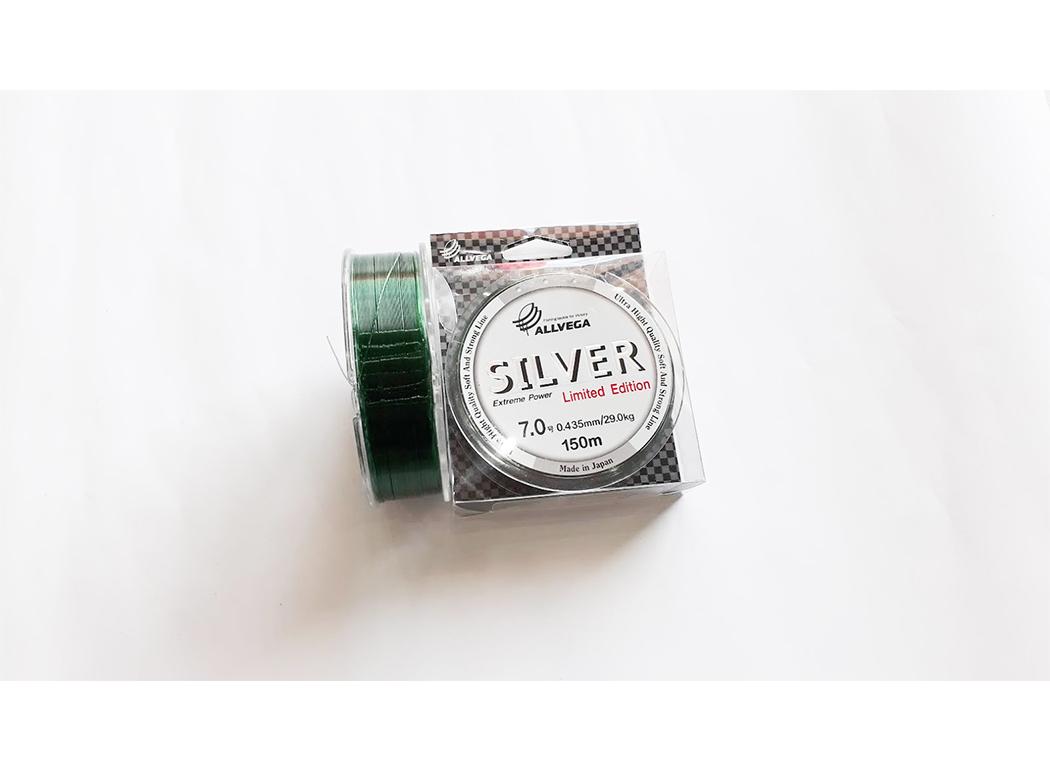 Dây Cước Câu Cá Nhật ALLVEGA SILVER 150 mét