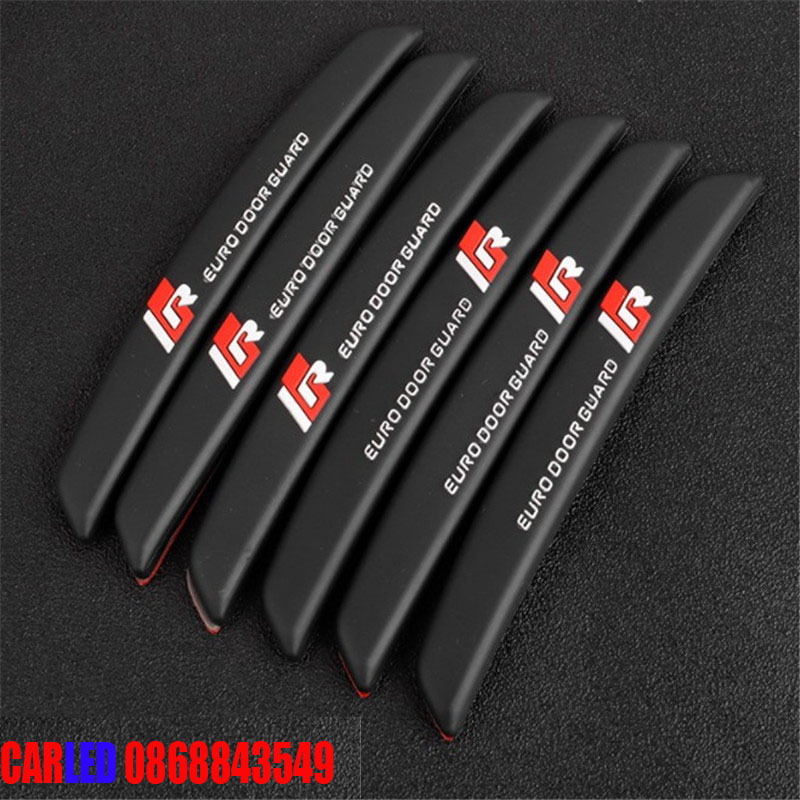 Bộ 6 miếng trang trí chống trầy xước xe ô tô