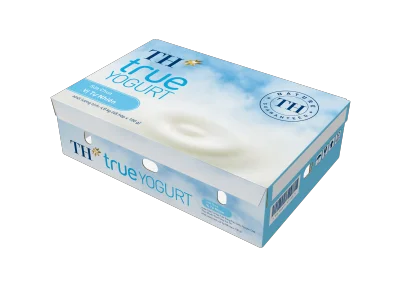 Thùng Sữa Chua Ăn Vị Tự Nhiên TH True Yogurt 100g