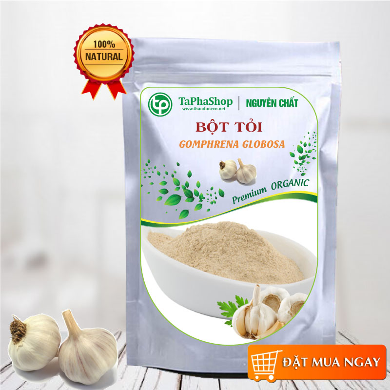 Bột tỏi nguyên chất 100g - tấn phát