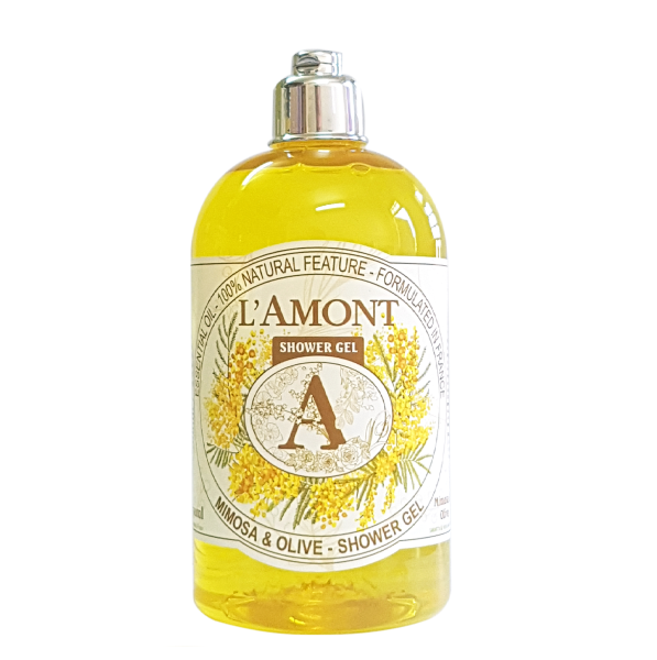 Sữa tắm Mimosa (hương hoa mimosa) 500ml - LAmont En Provence