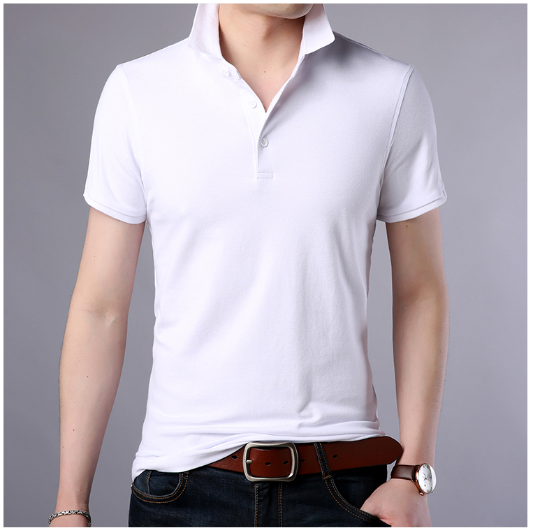 [HCM]Áo Thun Cổ Trụ Nam Thời Trang