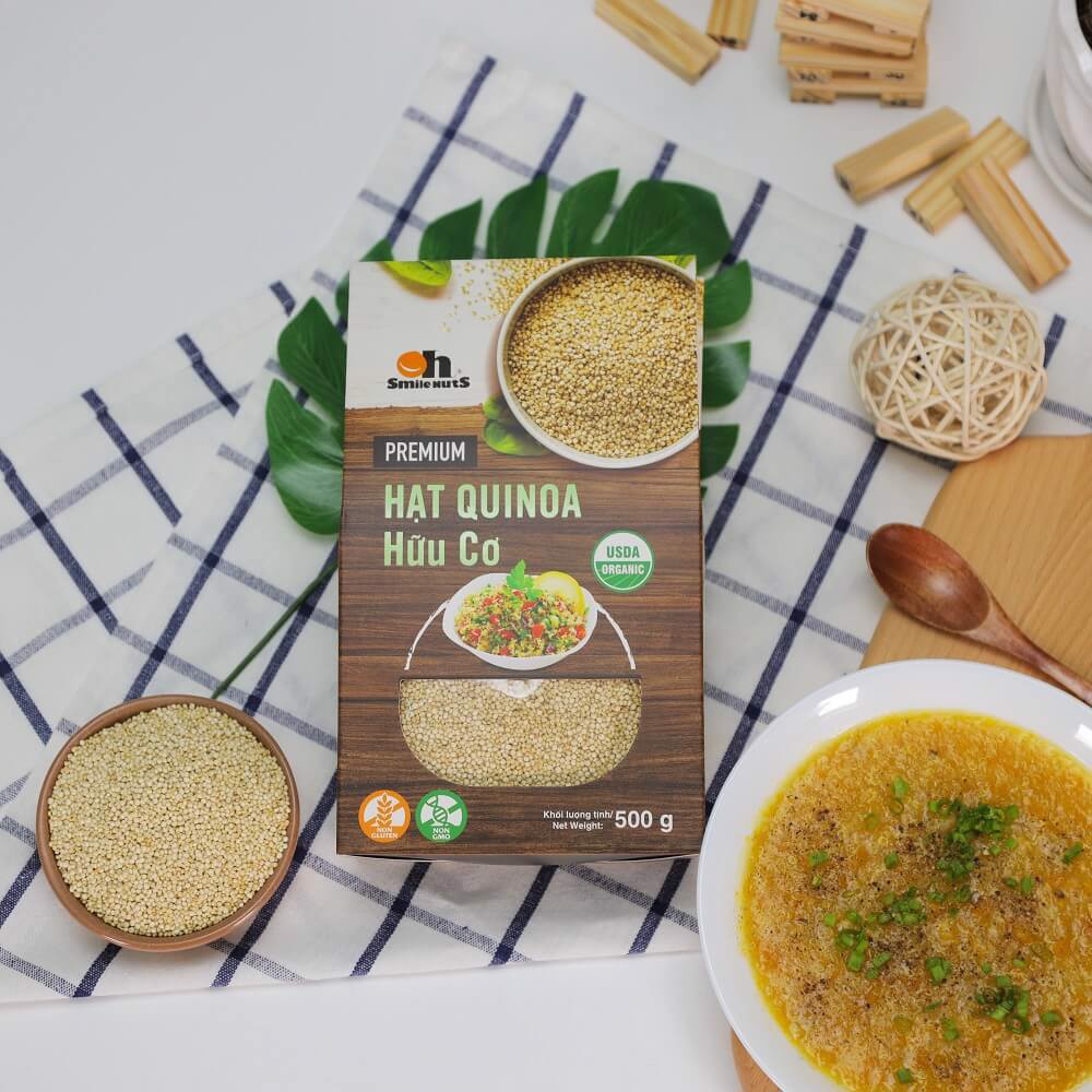 Hạt Quinoa Hữu Cơ 500G - [Giao hàng ngay tại TPHCM]