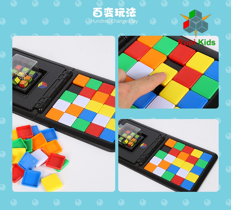 Bộ đồ chơi Rubik Race (Magic Block Game) - Thử thách Rubik