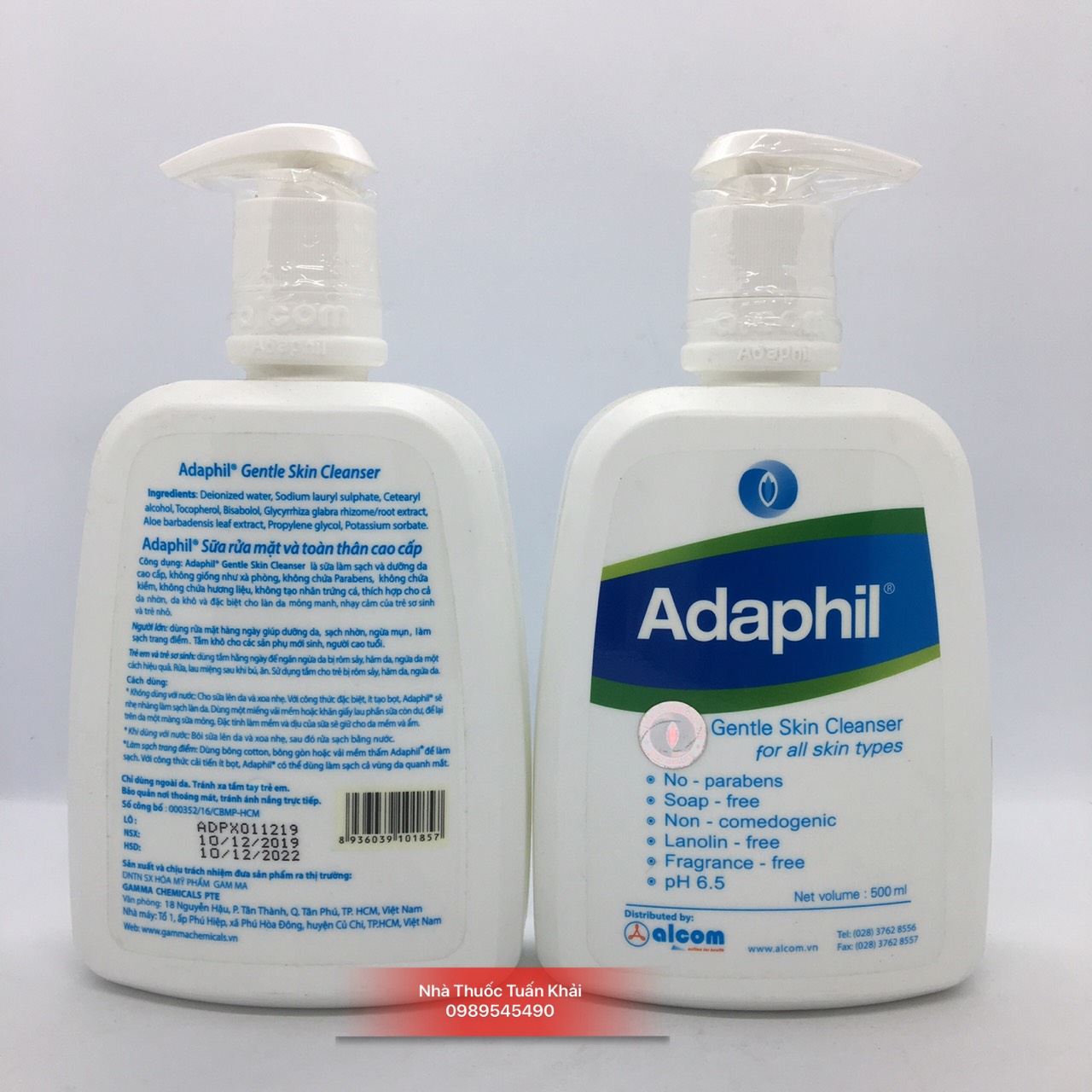 Sữa Rửa Mặt Và Toàn Thân Cao Cấp ADAPHIL