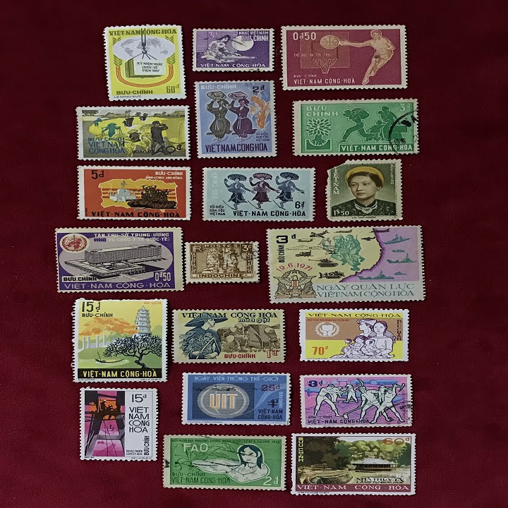 Postage 20 TEM Việt Nam ngẫu nhiên - SP007291