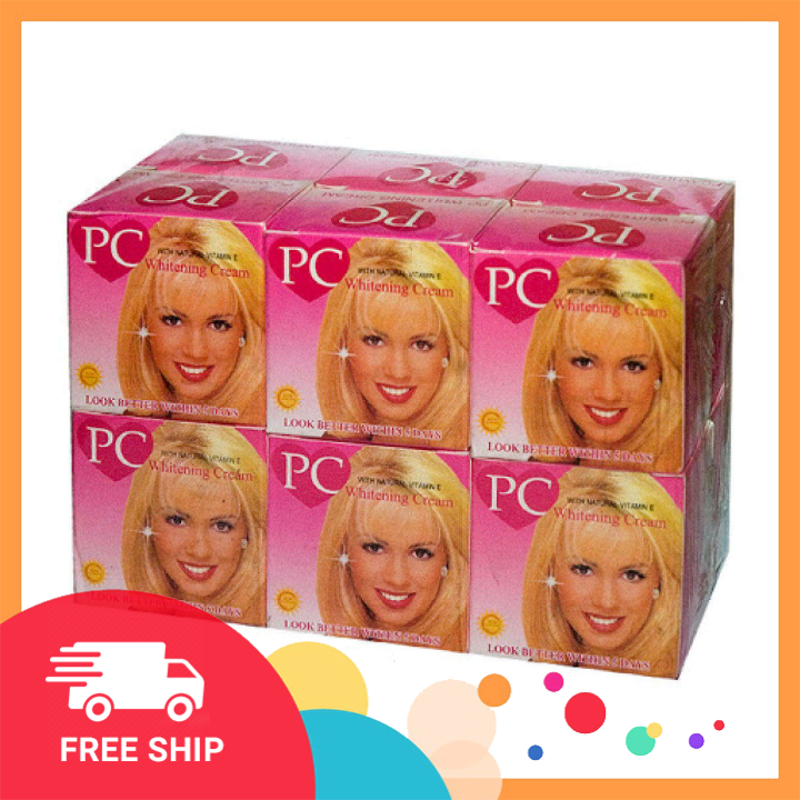 Kem thâm nám - đồi mồi -mụn - trắng da pc thái lan combo 6 hộp