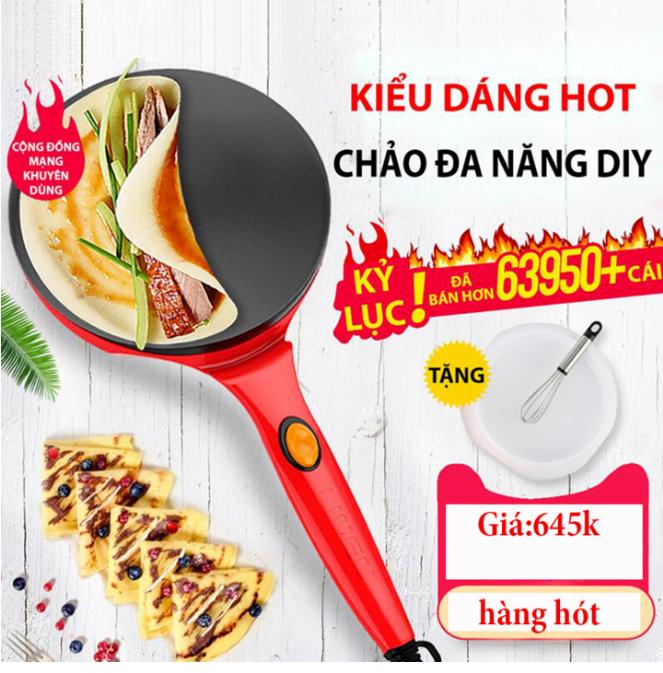 Euro Quality - Chảo Làm Bánh Đa Năng Liven