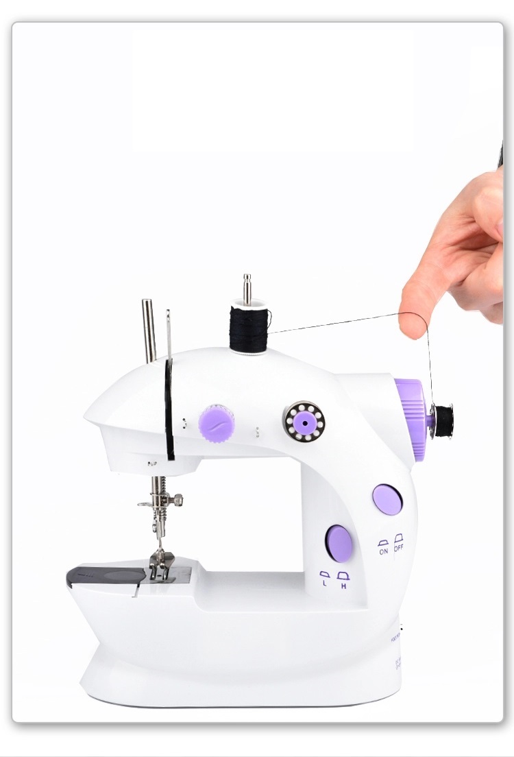 Máy may mini CMD, máy khâu mini cmd, Máy May Đa Năng Có Vắt Sổ Máy May Mini, Bảo hành 6 tháng