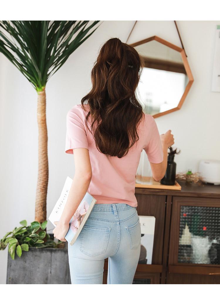 [HCM]Áo thun trơn nữ croptop form rộng