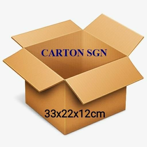 Combo Thùng 20 Hộp Carton 33x22x12