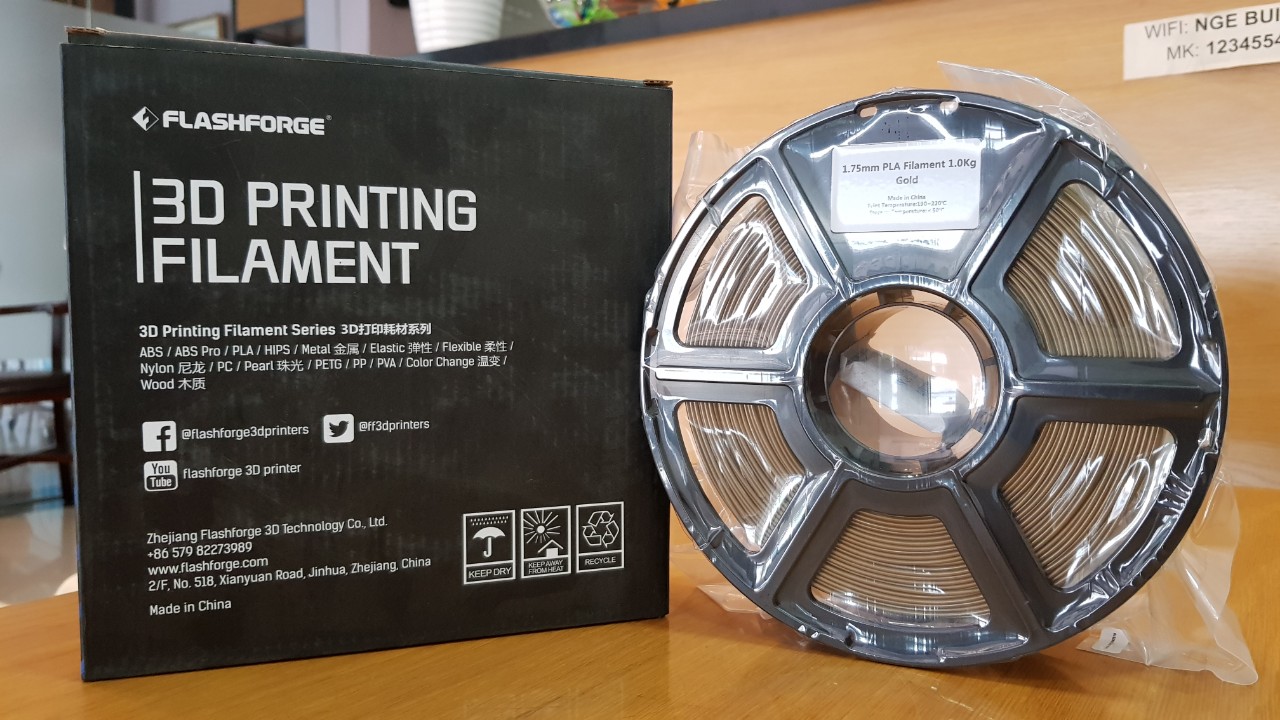 [HCM]Nhựa in 3D FlashForge PLA 1kg/Cuộn