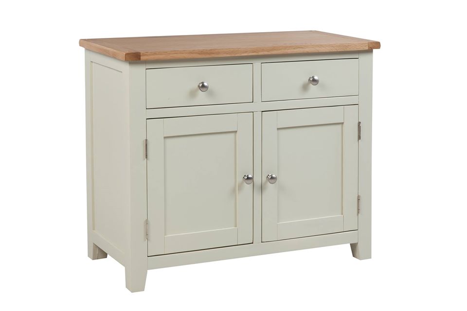 Tủ Sideboard 2 Hộc 2 Cánh / Oak & Pine 2 Door Sideboard Cupboard Cabinet