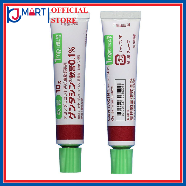 Kem Sẹo Nhật Bản Gentacin (10g) Xóa Sẹo, Mờ sẹo thâm mụn, Loại bỏ sẹo lồi