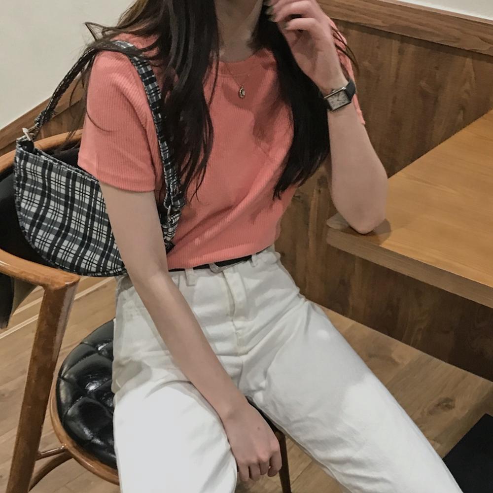 ÁO THUN NỮ CỔ TRÒN