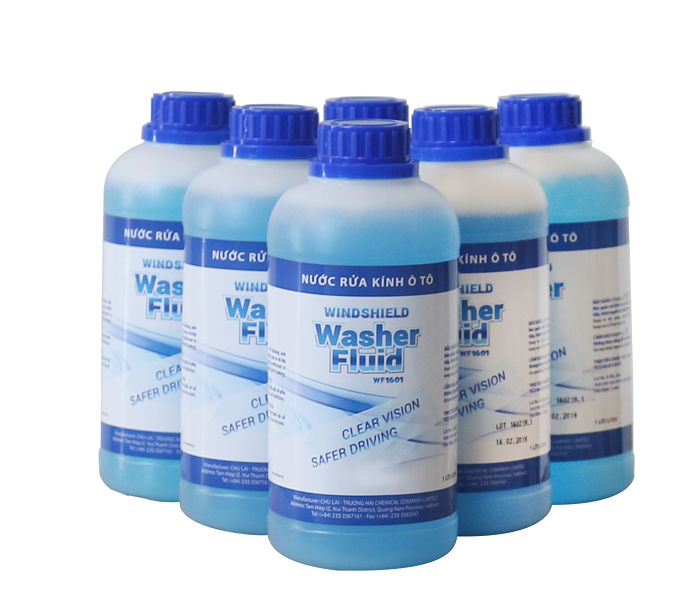 Nước rửa kính theo xe KIA, HYUNDAI WF1601 (1 LÍT) (QK mua từ 2 sp trở lên vui lòng chọn combo để tiết kiệm phí vận chuyển)