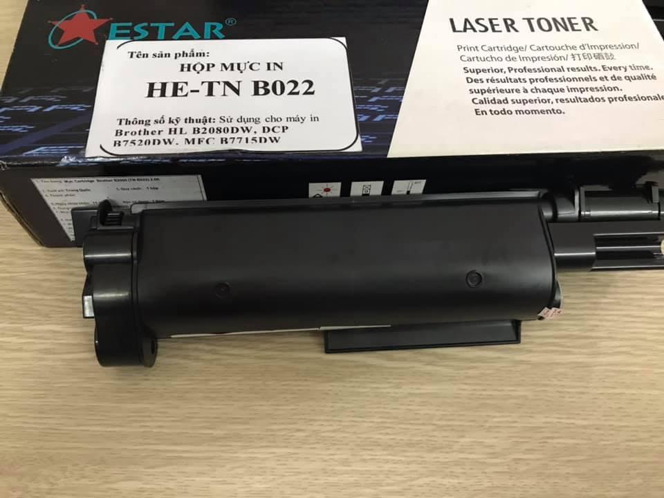 Hộp mực cho brother b2000/2080dw/dcp 7520dw/7535dw/7715dw mã tn b022 do htg8 phân phối