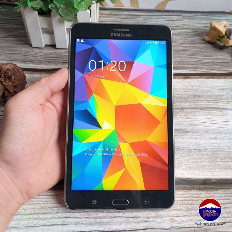Máy tính bảng samsung galaxy tab 4 - Chip lõi tứ, Màn 7 Inch Lắp được sim nghe gọi bình thường chính hãng
