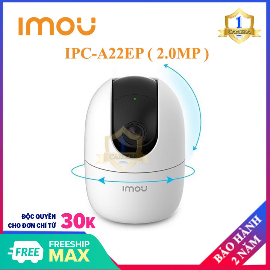 >> BÁO GIÁ DAHUA IMOU WIFI CAMERA SILICON COVER FOR CUE 2-QUẢNG CÁO SILICON CHO CUE 2 | Shopee Lazada Sendo Tiki mới nhất 148 Camera IP WIFI IMOU IPC-A22EP ( 2.0MP ) DAHUA -Camera giám sát an ninh không dây - Âm thanh 2 chiều - Camera Số 1