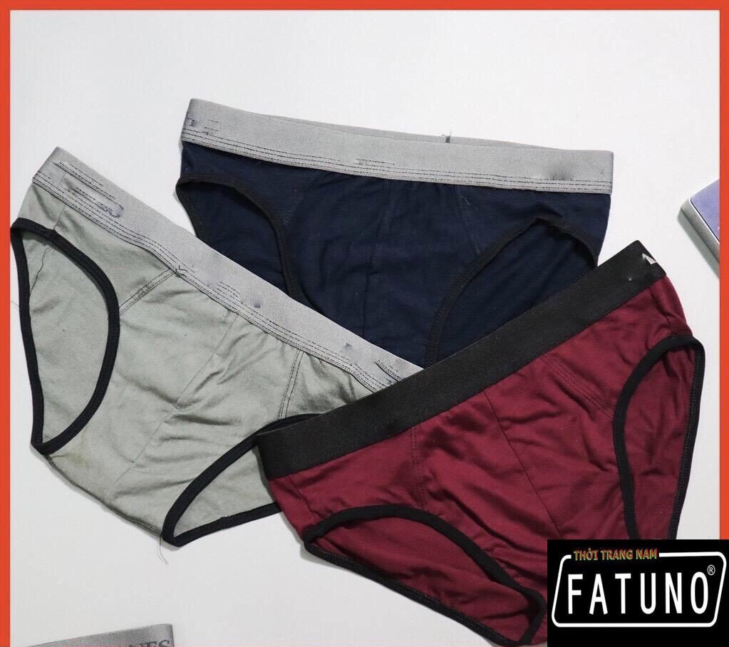 [HÀNG VNXK - CO GIÃN] Combo gồm 03 quần lót tam giác nam cao cấp Fatuno Việt Nam