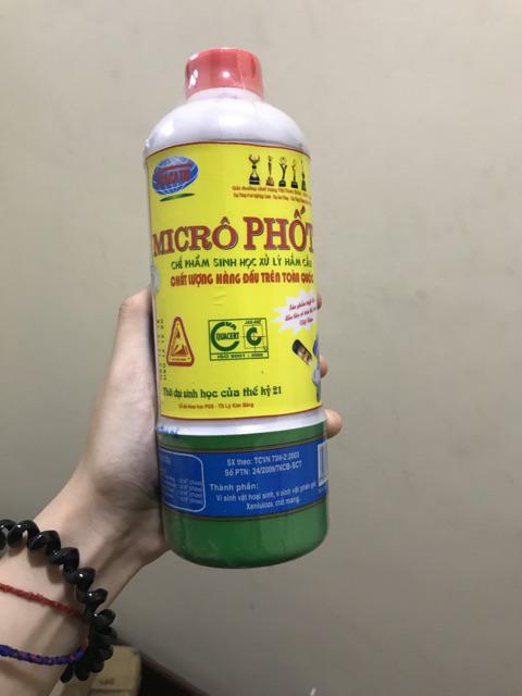 Microphot chai 500ml Thông bồn cầu