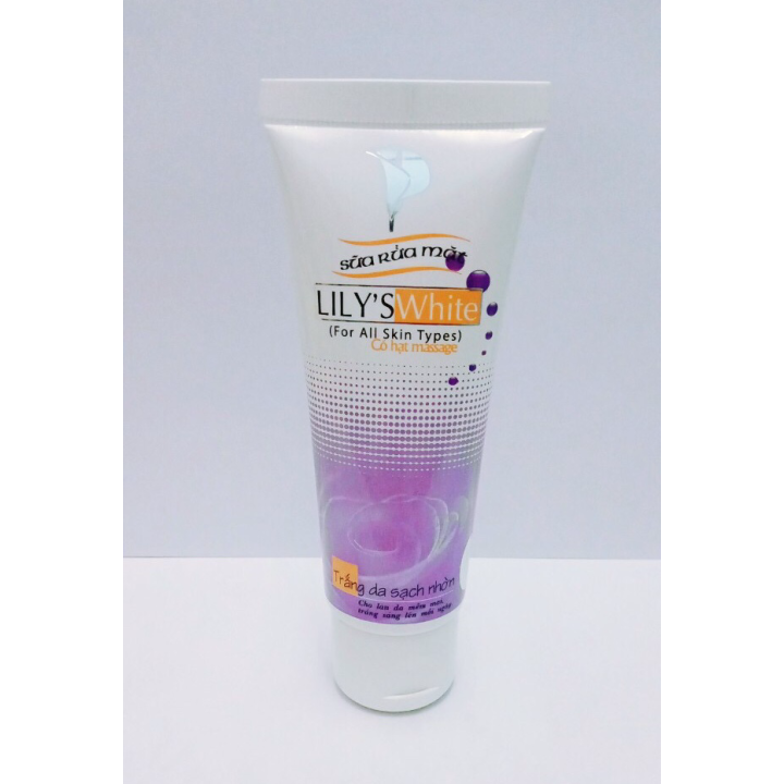 [HCM]Sữa rửa mặt LilyS white trắng da-sạch nhờn
