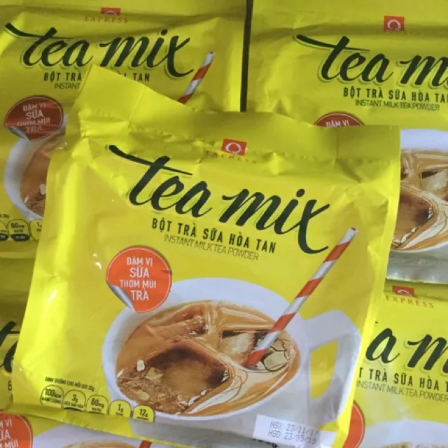 Trà sữa hòa tan Trần Quang Tea Mix bịch 24 gói x20G