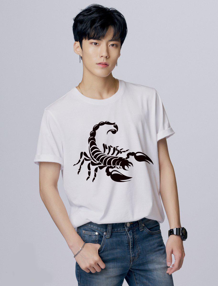 [HCM]Áo thun Nam in hình Scorpion tattoo Bọ cạp - Cotton Thun Phong Cách Cá Tính - Cực Chất Và Đẹp
