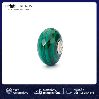 TROLLBEADS Đá Quý Tự Nhiên Malachite