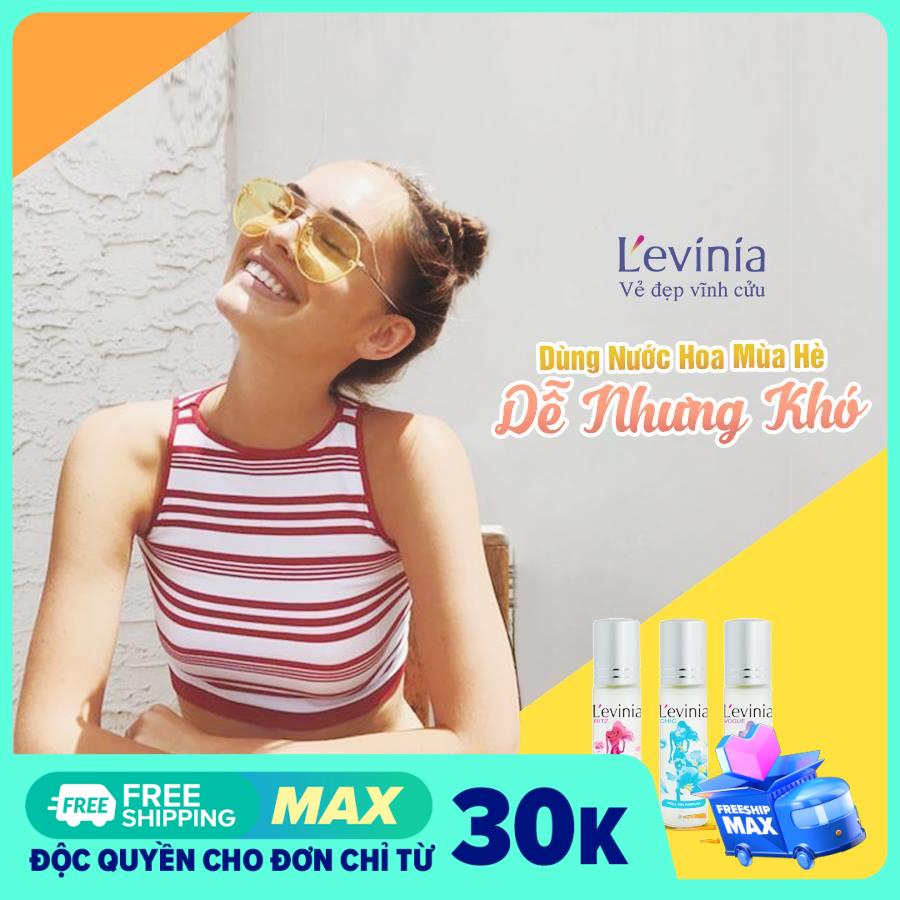 Nước hoa cao cấp dạng lăn mini 5ml Levinia