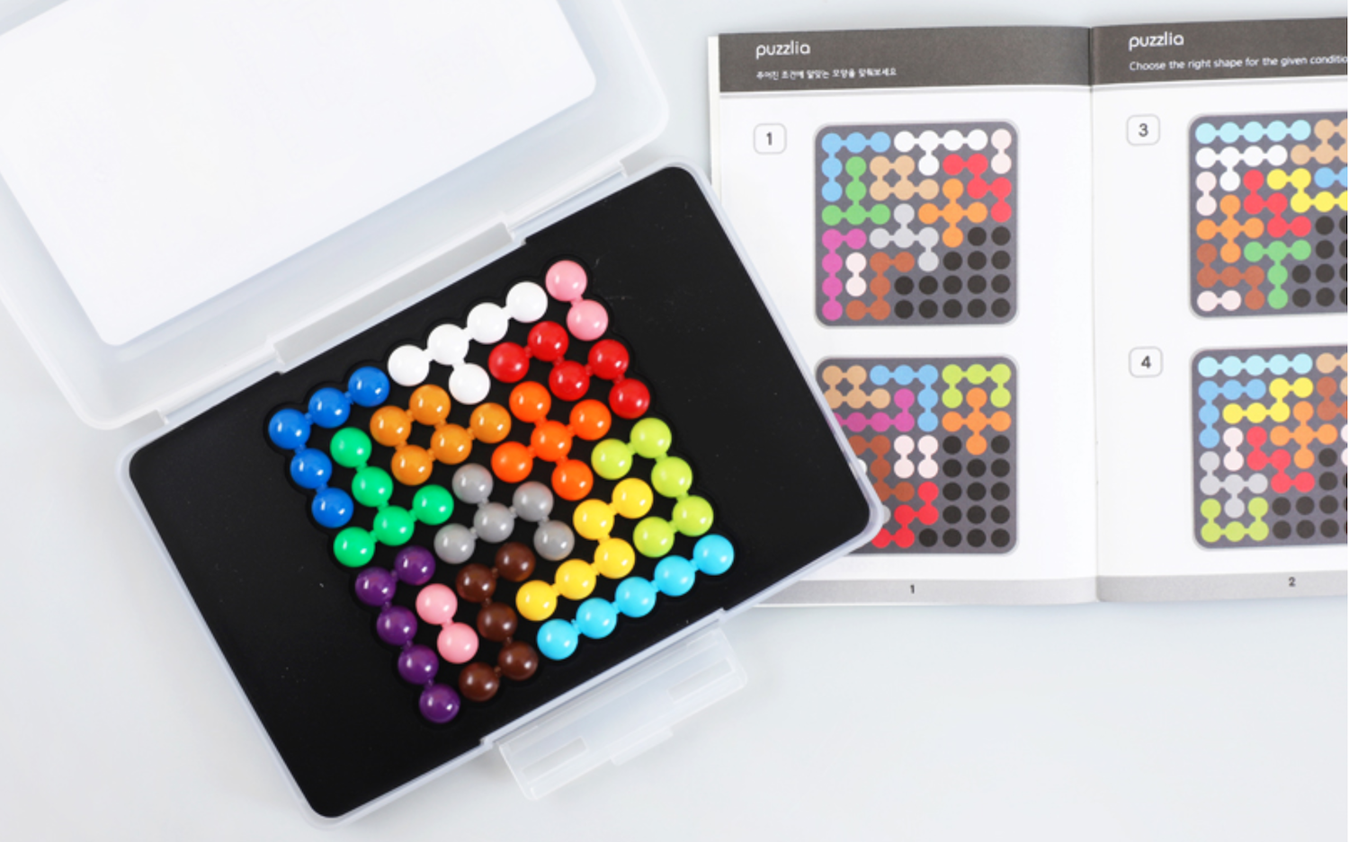 Bộ xếp bi Puzzlia hình vuông 8 x 8