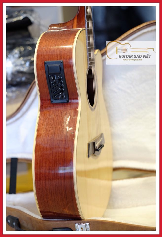 Đàn Guitar fullsolid Có EQ Star-02CE