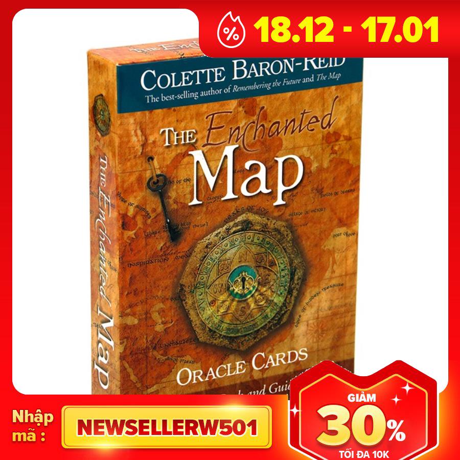 Bộ tarot the enchanted map oracle l3 bài bói new