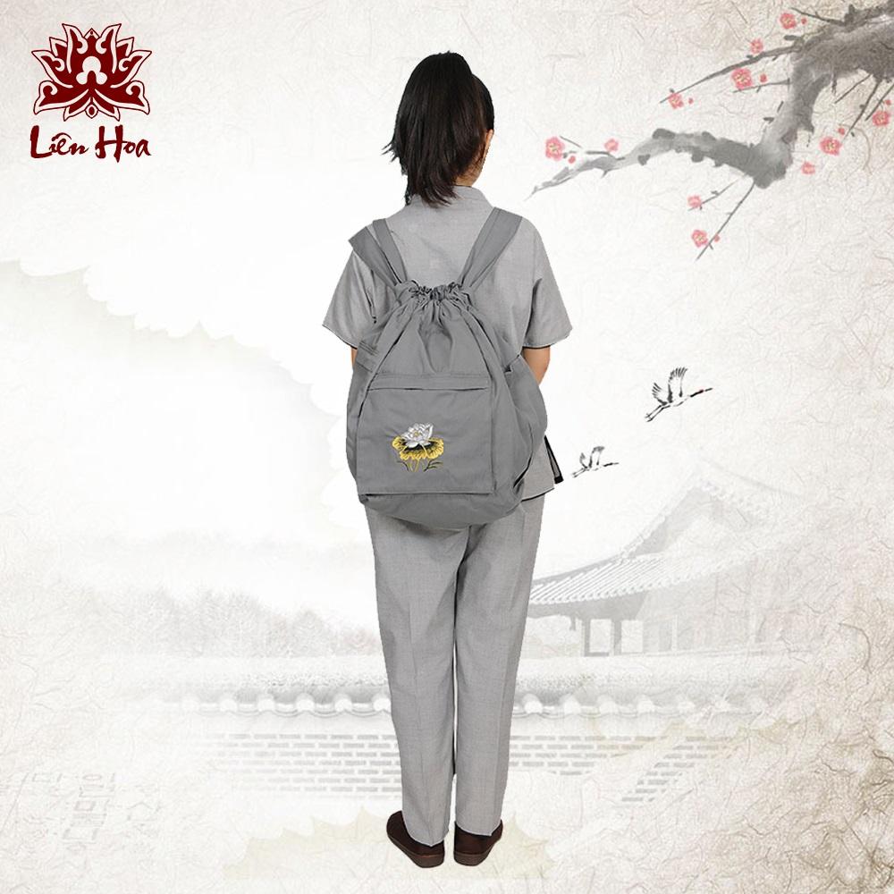 Túi vải ba lô đi chùa