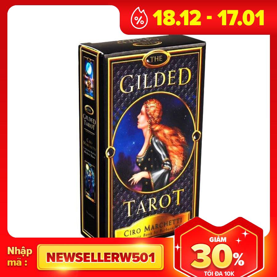 Bộ Bài The Gilded Tarot H8 New Cao Cấp