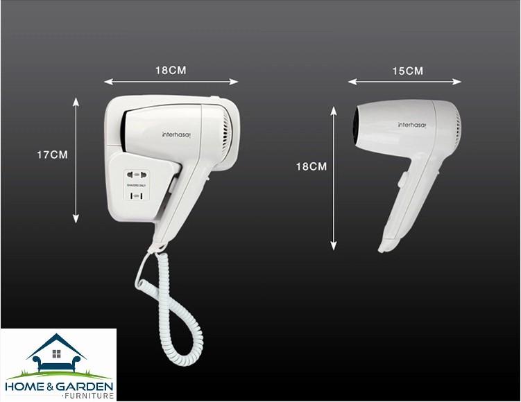 - Máy sấy tóc phòng tắm INTERHASA (Xuất khẩu Hàn Quốc)