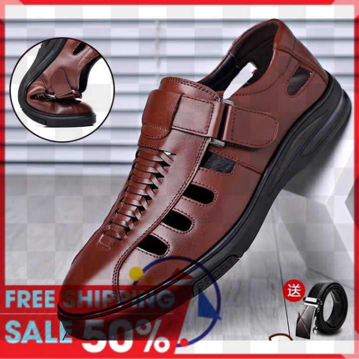 [BẢO HÀNH 1 NĂM] Giày rọ nam da bò cao cấp G192