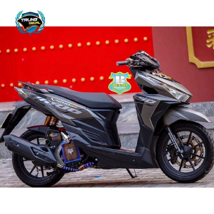 Tem rời xe vario 150 2017 indo dán xe xám