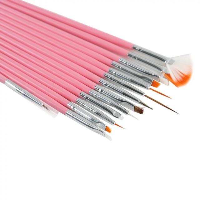 BỘ 15 CỌ 5 BI VẼ MÓNG NGHỆ THUẬT
